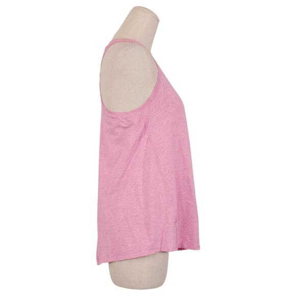 Lululemon All Tied Up Tank Heathered Vintage Pink Sz 4/Small - Picture 4 of 5
